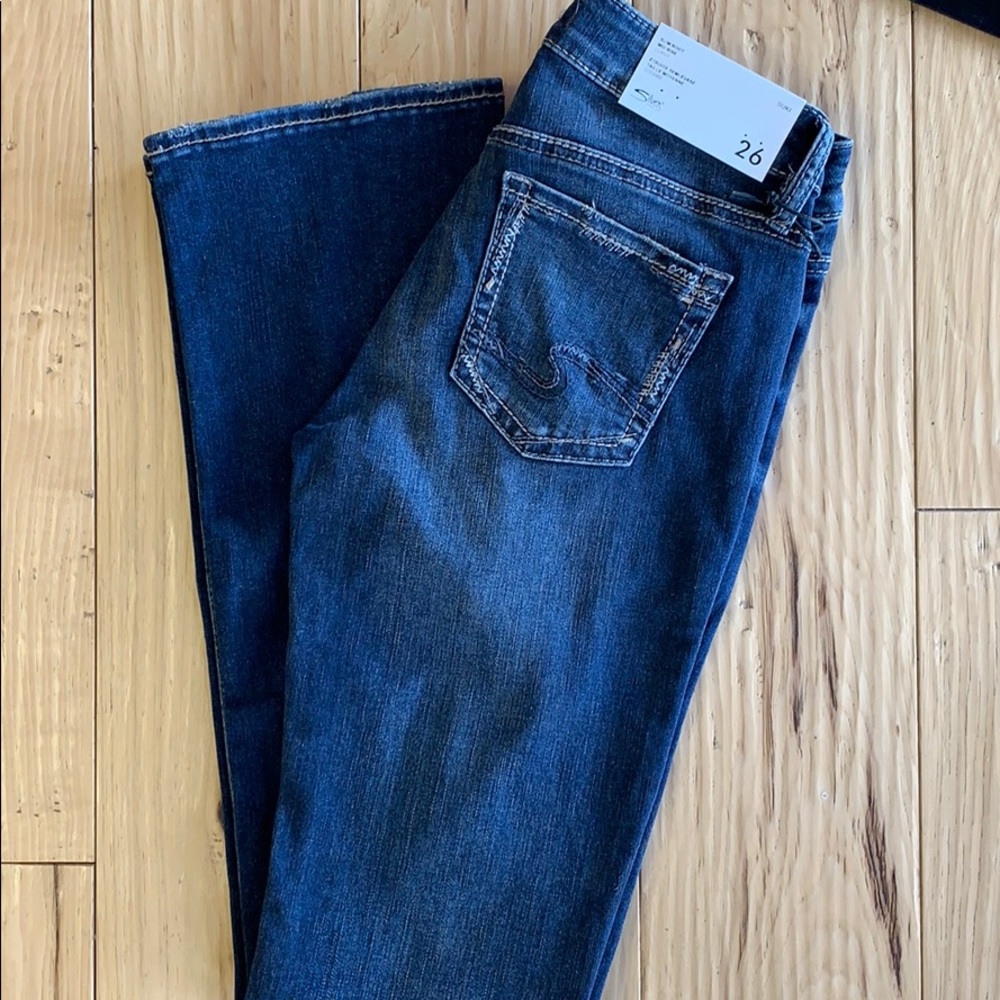 NWT Silver Jeans Suki Slim Bootcut Jean
